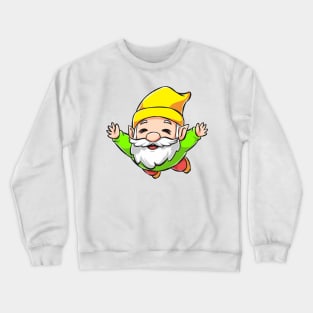 Gnome Jump Crewneck Sweatshirt